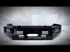 2つの導かれたライトが付いているDmaxの前部棒のレーンジャーのフロント・バンパのHilux鋼鉄Bullの棒のため