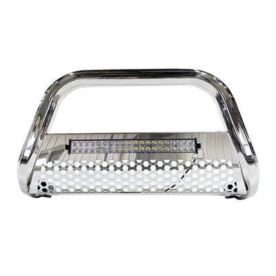 Factory Supply Steel Power Coating Pickup With LED Truck Bull Bar For Toyota Hilux Vigo Revo