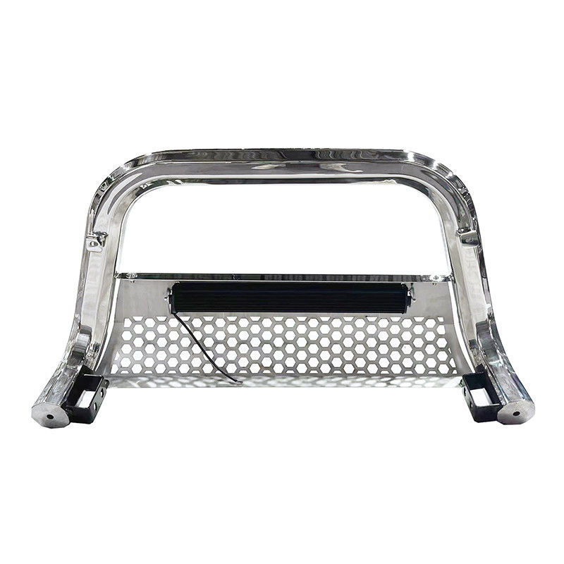 Factory Supply Steel Power Coating Pickup With LED Truck Bull Bar For Toyota Hilux Vigo Revo