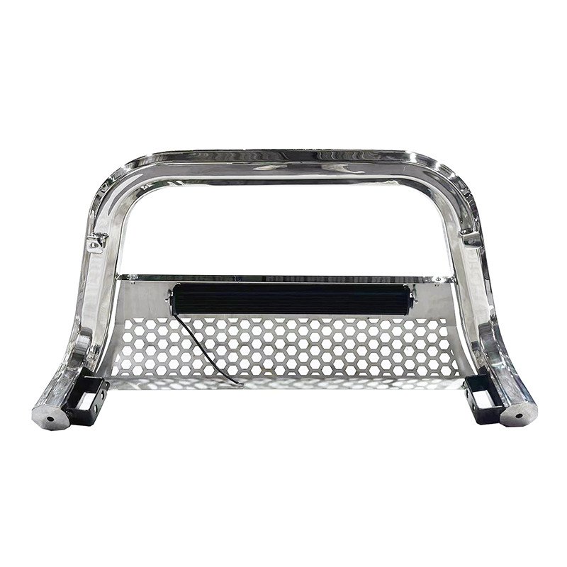 Factory Supply Steel Power Coating Pickup With LED Truck Bull Bar For Toyota Hilux Vigo Revo