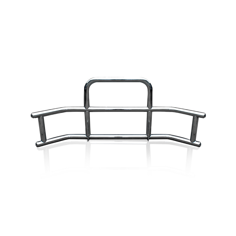 Stainless Steel Big Rig Deer Bumper Guard For International Prostar