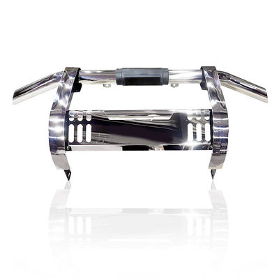 新しいEasy Car フロントステンレス スタール フロントバンパー ブルバー ライト付き トヨタ ヒルックス ビゴ レボ ロッコ 日産 NP300 ナバラ イスズウ 三?? フォルクスワーゲン フォード F150 ラプター レンジャー