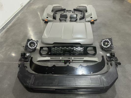 トヨタ 車のフロントグリル LC 76 2008-2023 2024 サラウンドに変更
