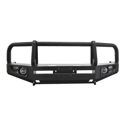 Universal Fit Steel Bull Bar With Bolt On Mounting and Spot Beam Lights (ユニバーサルフィット ステール・ブル・バー) は,モントアップとスポット・ビーム・ライトを搭載している