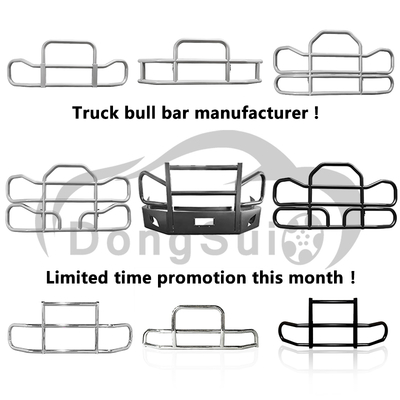 Dongsui工場製のタフな北米クラシックスタイルのセミトラックバンパー、Freightliner Cascadia、Volvo、International Prostar、Kenworth、Peterbilt、Mack Pinnacle用鹿ガード