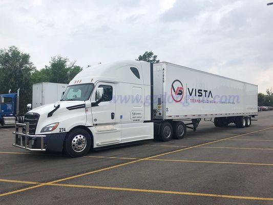 Freightlinerカスカディアのための304頭のステンレス鋼のトラックのシカの監視銀色