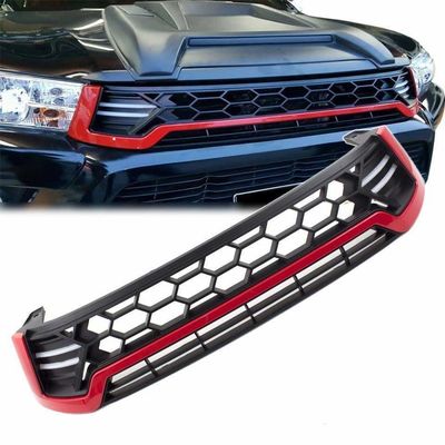 Hilux Revoのための黒い車の前部グリルのフロント・バンパのグリル3kgのライト級選手
