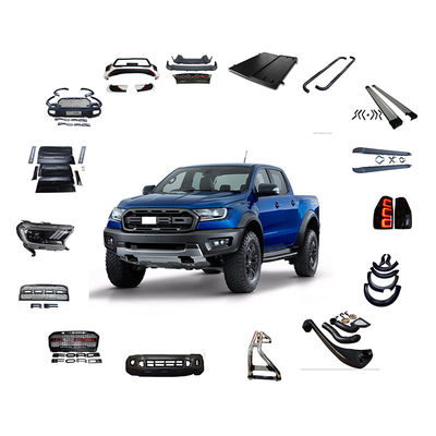 ABS Ford RangerのためのLEDが付いているプラスチック車の前部グリル