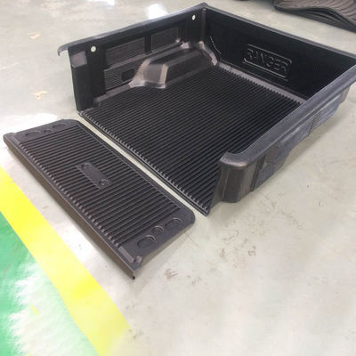 Dongsui OEM 4X4車の付属品のトラックの荷台はさみ金カバーHDPEの倍のタクシーBedliner