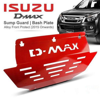 Dmaxの赤い色の自動スキッドの版、小型トラックのためのエンジンの保護板