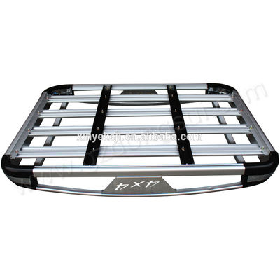 4x4積み込みのAccessariesのライトが付いている普遍的なルーフ ラックのバスケット