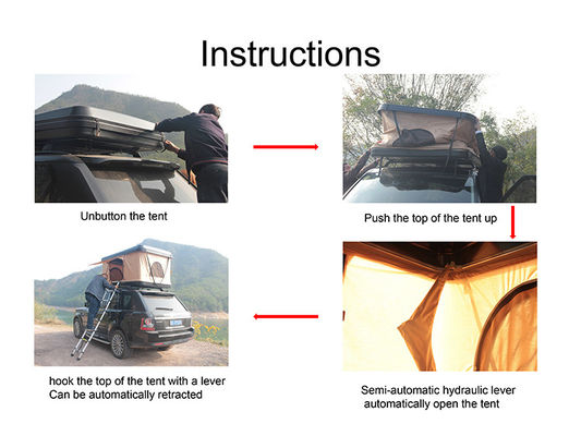 ハードルーフトップトップルーフテント