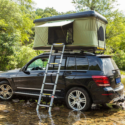 注文のロゴ色4x4 4wdの積み込みのSuvの自動堅い貝車の屋根のテント