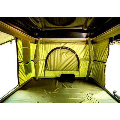 容易な設置4x4 Rainproof Sunproof最も軽く堅い貝の屋根の上のテント