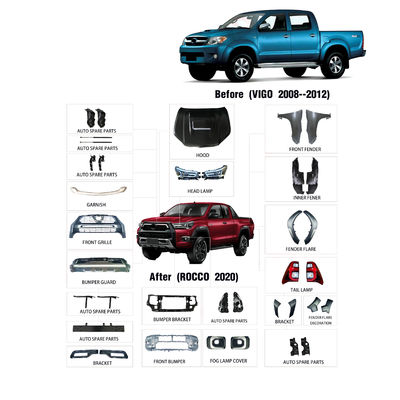 Hilux Roccoへの2012年のビゴの改善2021の4x4車体の付属品