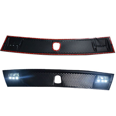 無光沢の黒いLEDの前部日産Np300 Navara D23車のルーフ ラック