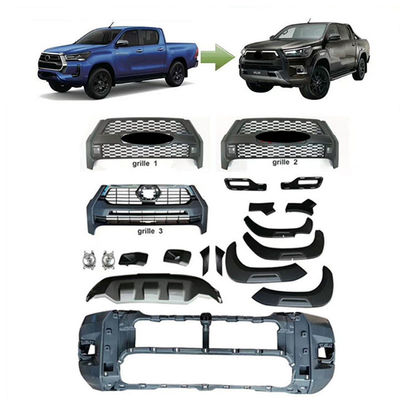 2021年へのトヨタ・ハイラックスRevo Rocco 16-19の改善のためのPP車の前部リヤ バンパー