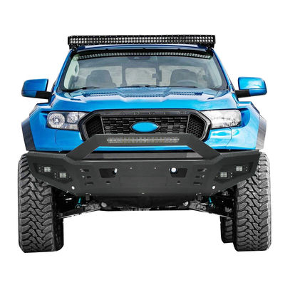 粉のコートは4x4 Ford Ranger T7 T8 Wildtrakのための鋼鉄前部トラックのBull棒を磨いた