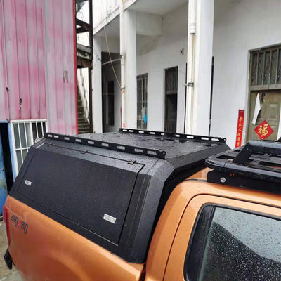 4x4黒のトヨタ・ハイラックスのFord Ranger F150 BT50 Dmaxのための鋼鉄堅いトノー カバー