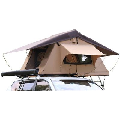 4x4 Rainproof生地アルミニウム旅行天窓が付いているキャンプのSuv車の柔らかい貝の屋上の屋根の上のテント