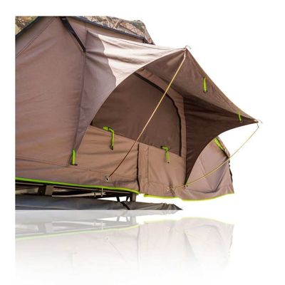 4x4 Rainproof生地アルミニウム旅行天窓が付いているキャンプのSuv車の柔らかい貝の屋上の屋根の上のテント