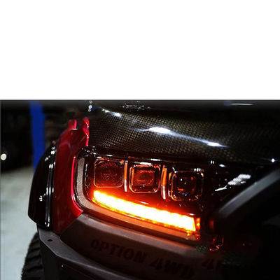 Ford Ranger T7 T8のための6000K 3 Lenプロジェクター ヘッドライトの尾ライト