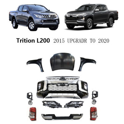 注文2020年に三菱・トライトン2012-2019の改善のための車のフロント・バンパのグリルの改築ボディ キットを取りなさい