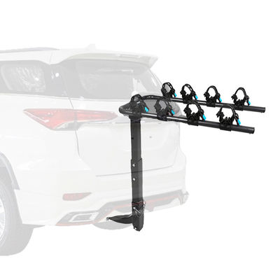 鋼鉄後部牽引Suv車車のための連結器によって取付けられる車の自転車棚のキャリア