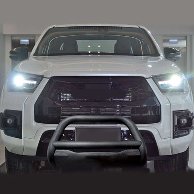 OEMの卸し売りトラックのBull棒1.2 MMトヨタ・ハイラックスRevoビゴのための黒い鋼鉄力のコーティングの軽い一押しのフロント・バンパ