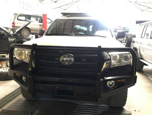 トヨタハイラックスLC79用4x4アクセサリーピックアップトラック鋼力コーティングフロントバンパーブルバー